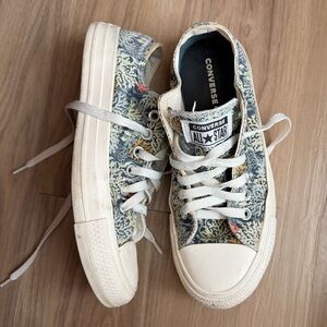 2000s coral reef underwater graphic converse all star low top sneakers